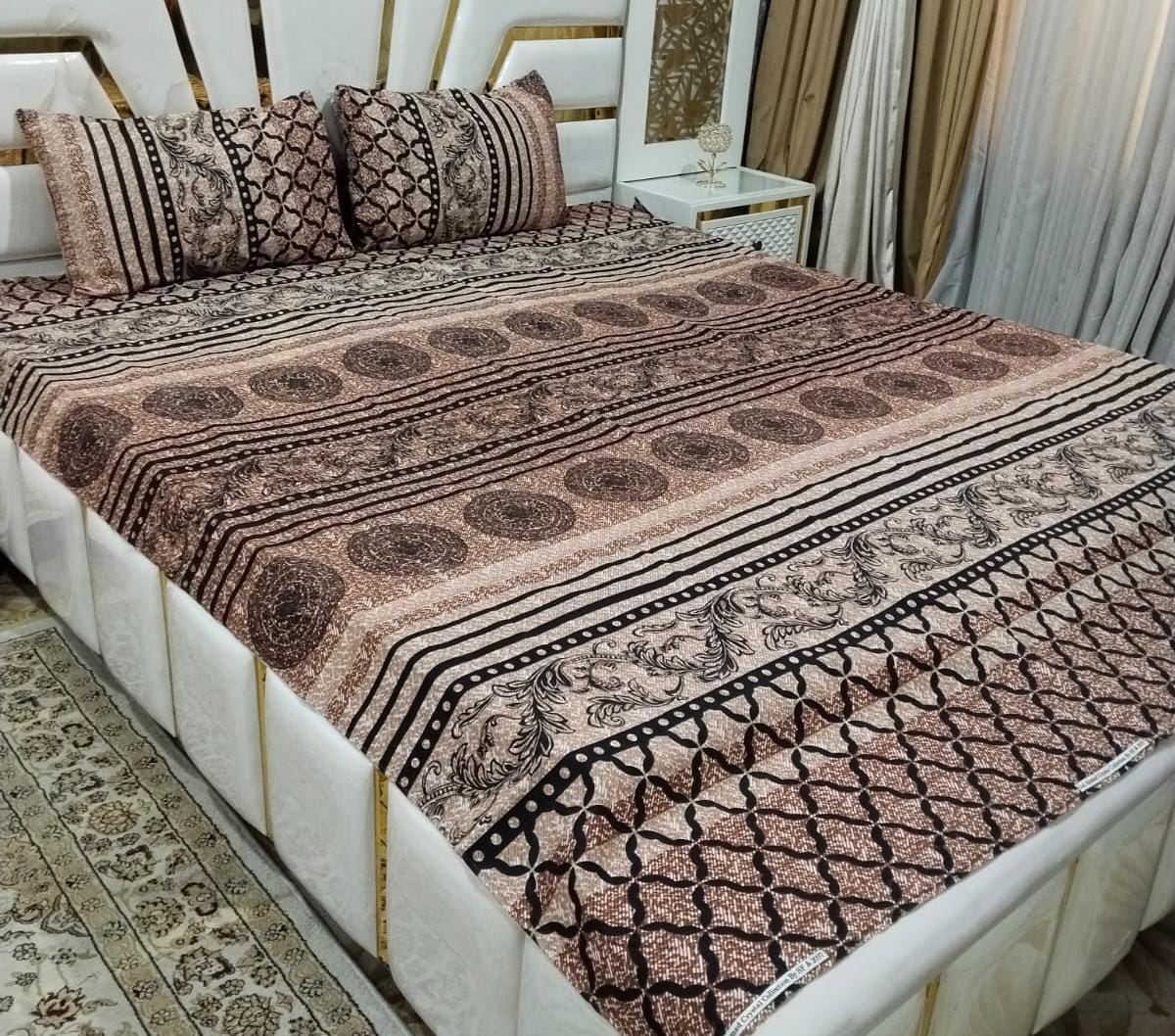 3D Cotton Bedsheet