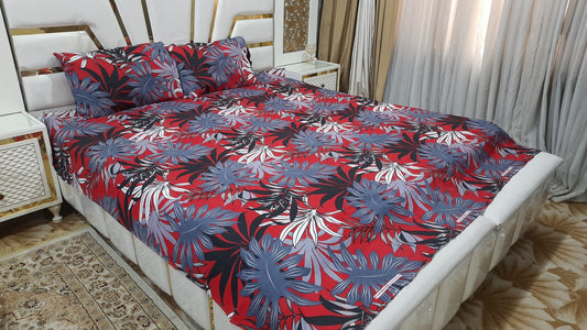 3D Cotton Bedsheet