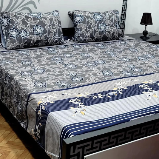 3D Cotton Bedsheet