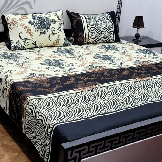 3D Cotton Bedsheet