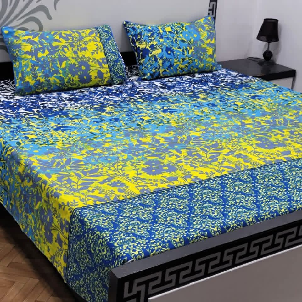 3D Cotton Bedsheet