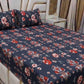 3D Cotton Satin Bedsheet