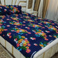 3D Cotton Satin Bedsheet