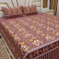 3D Cotton Satin Bedsheet