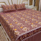 3D Cotton Satin Bedsheet