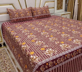 3D Cotton Satin Bedsheet