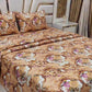 3D Cotton Satin Bedsheet