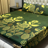 3D Cotton Satin Bedsheet
