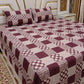 3D Cotton Satin Bedsheet