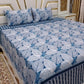 3D Cotton Satin Bedsheet