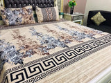 3D Cotton Satin Bedsheet