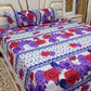 3D Cotton Satin Bedsheet