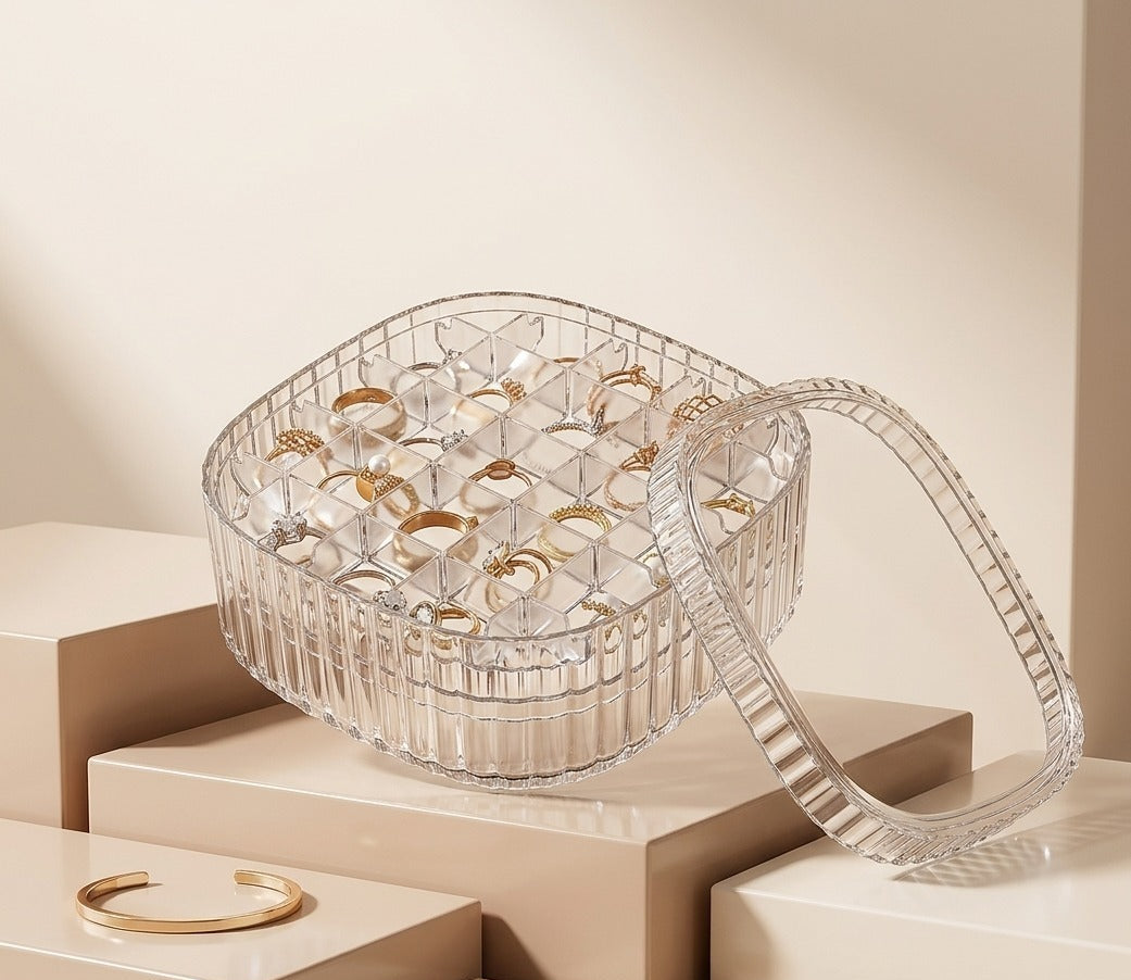 3 Layer Acrylic Jewelry Box
