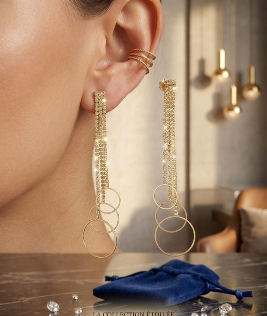 3 Layer Long Earing