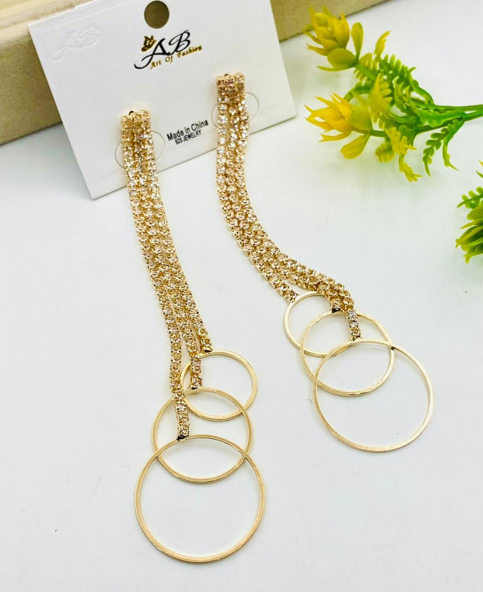 3 Layer Long Earing