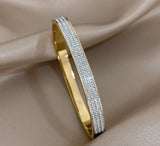 3 Lines Zircon Handcuff