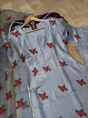 3PCs  Embroidery Suit