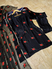 3PCs  Embroidery Suit