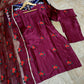 3PCs  Embroidery Suit