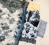 3 Pc Digital Printed Suit