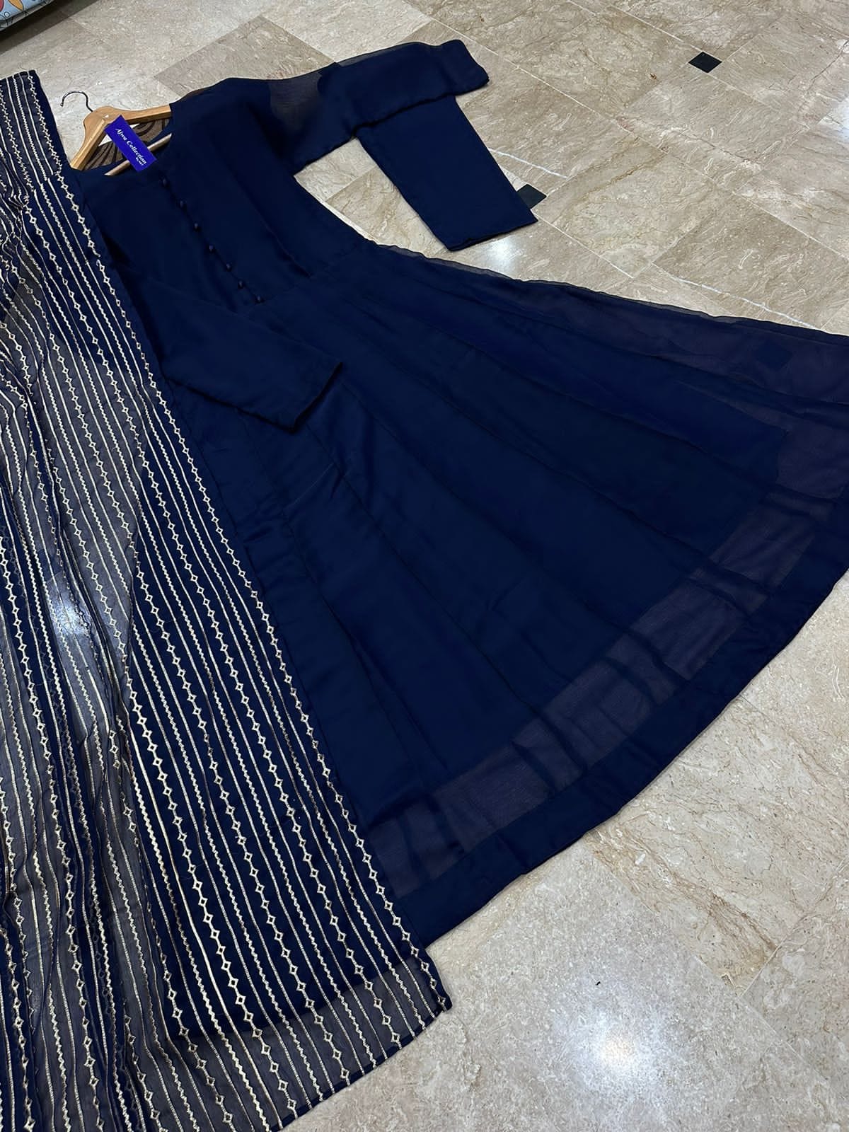 3Pc Long Flare Maxi