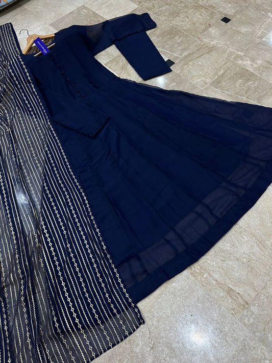 3Pc Long Flare Maxi