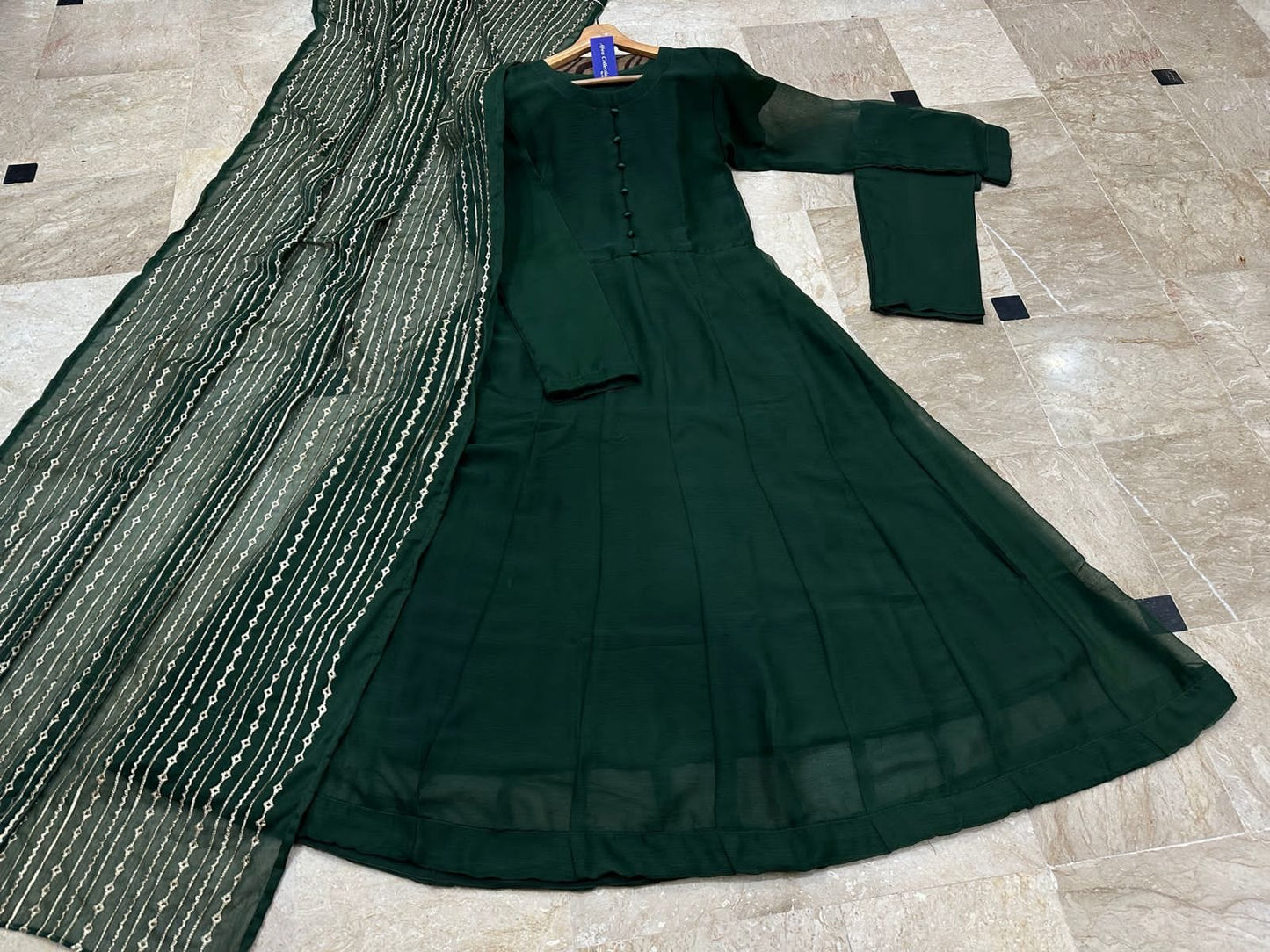 3Pc Long Flare Maxi
