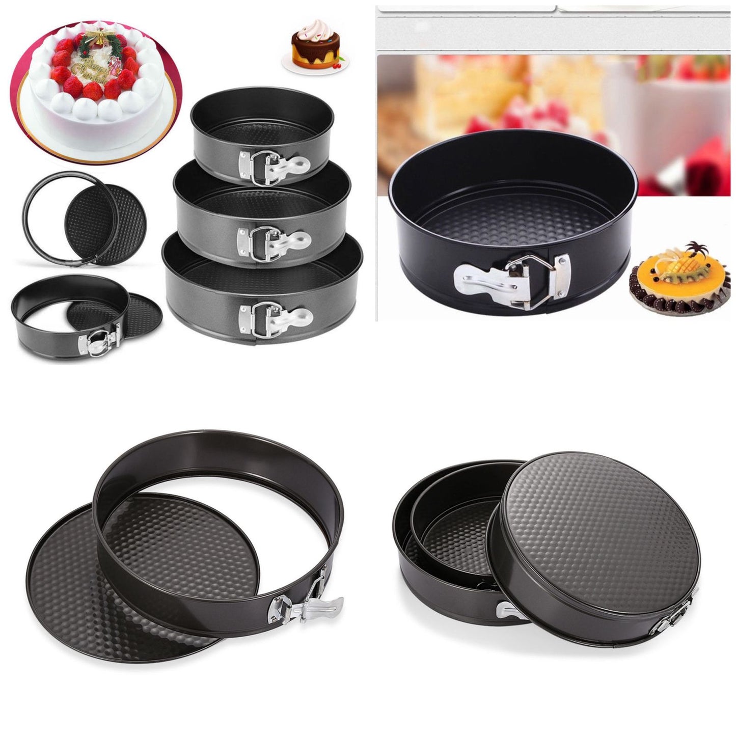 3 Pcs Bakeware Set