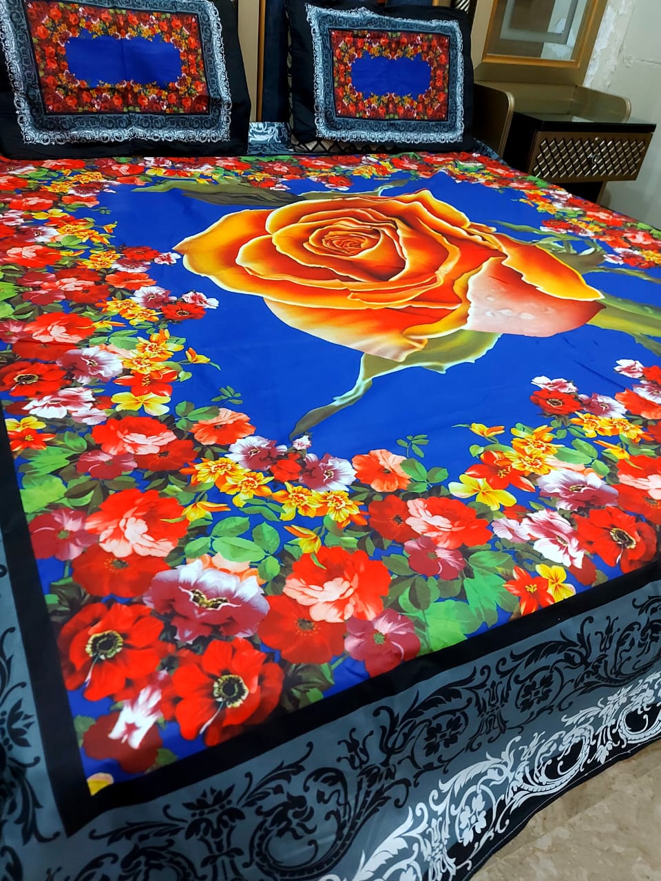 3Pcs Bedsheet