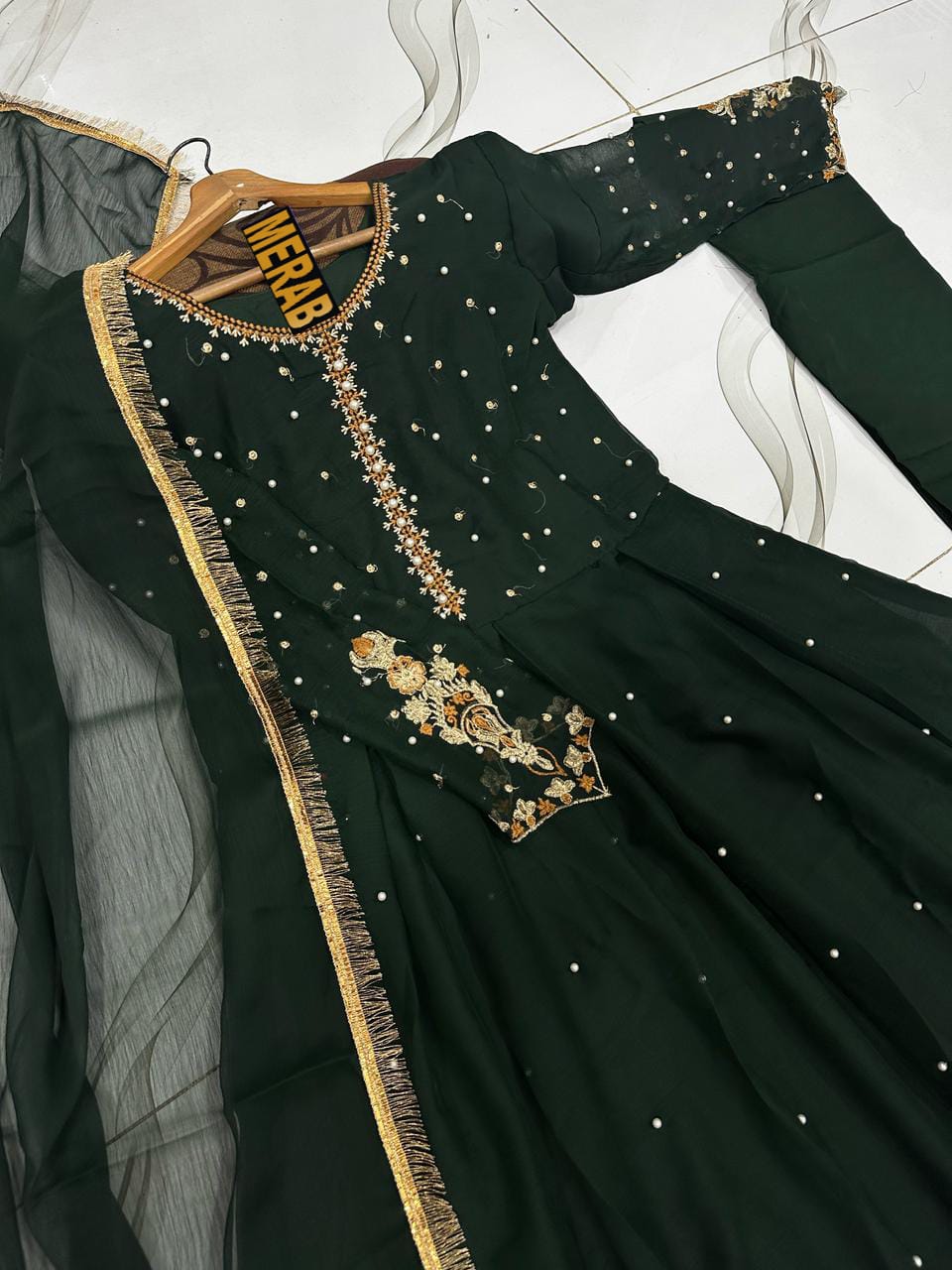 3Pcs Chiffon Maxi