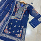 3Pcs Embroidered Handwork Suit