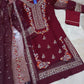 3Pcs Embroidered Handwork Suit