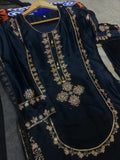 3Pcs Embroidered Suit