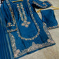 3Pcs Embroidered Suit