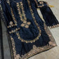 3Pcs Embroidered Suit