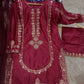 3Pcs Embroidered Suit