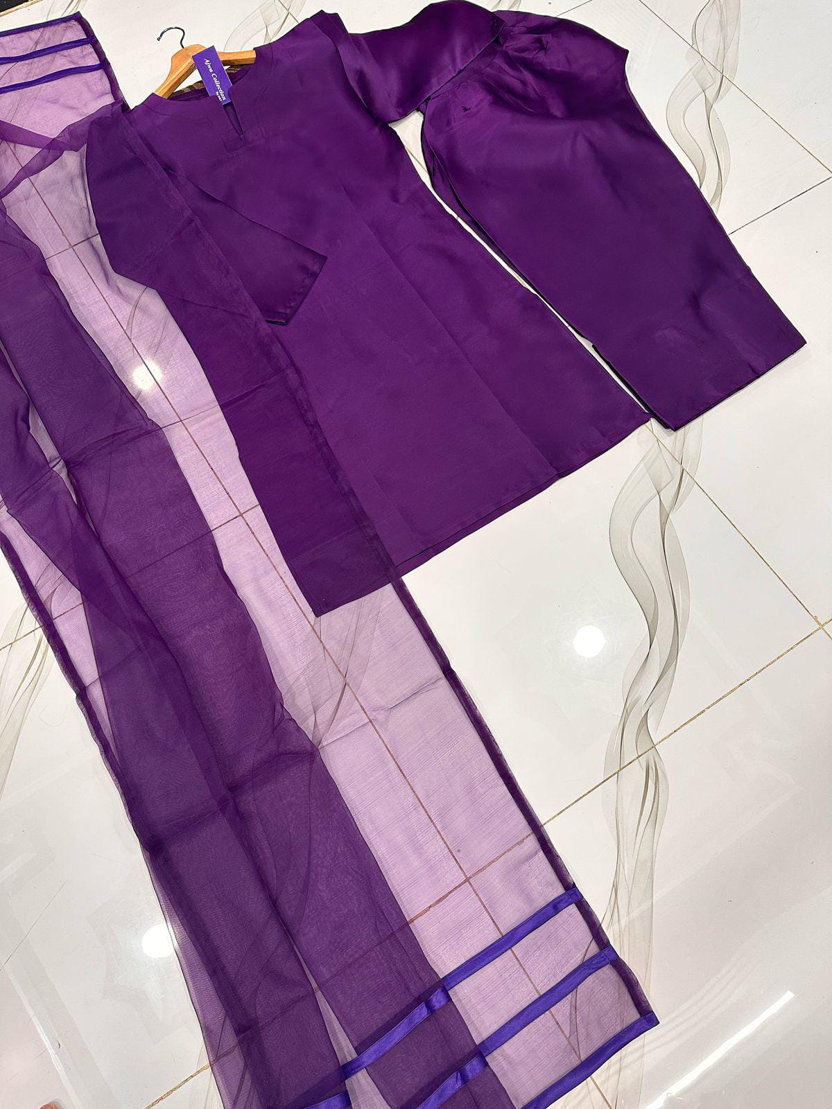3Pcs Farshi Shalwar Suit