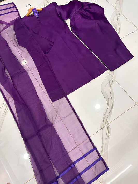 3Pcs Farshi Shalwar Suit