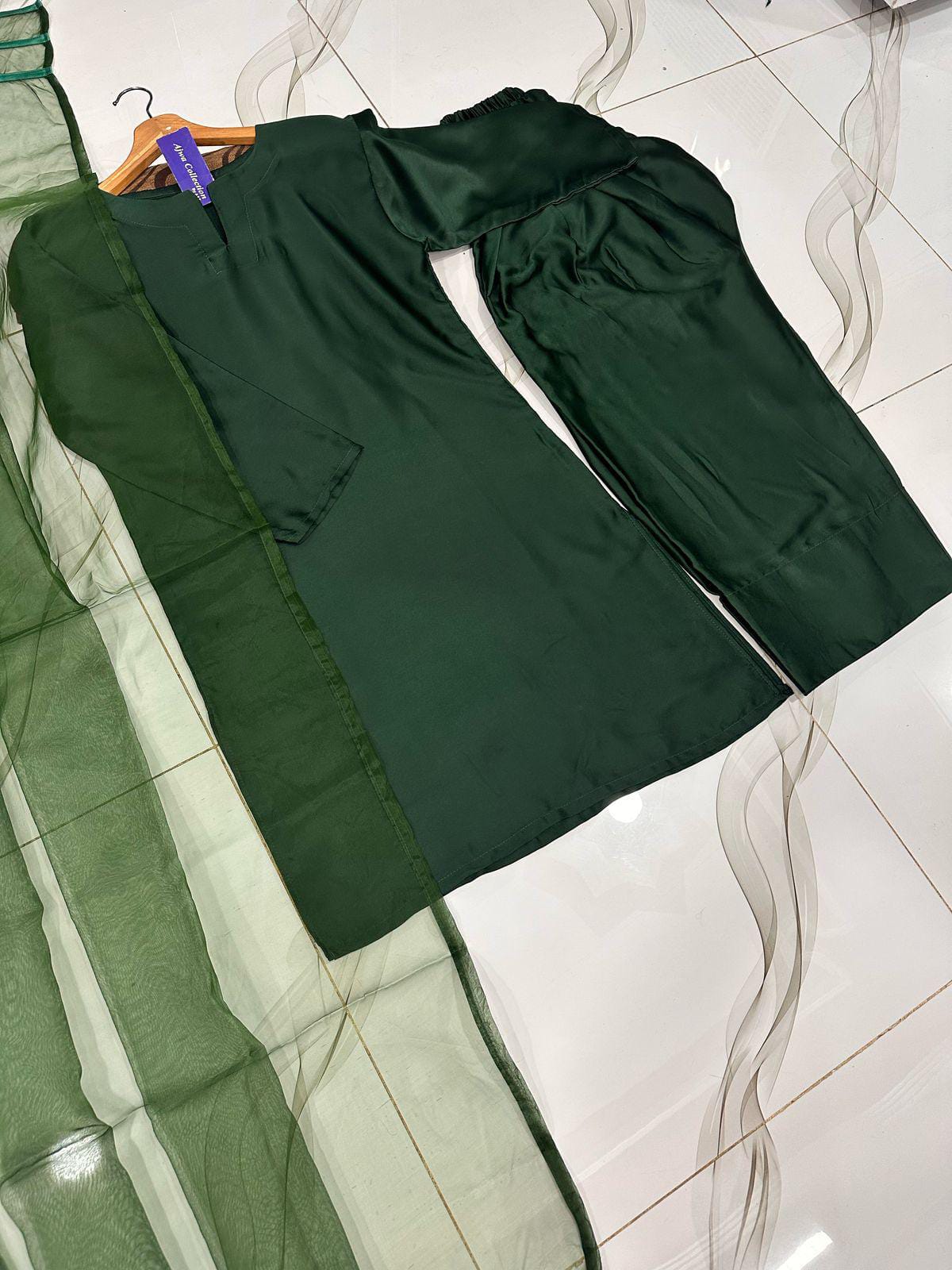 3Pcs Farshi Shalwar Suit