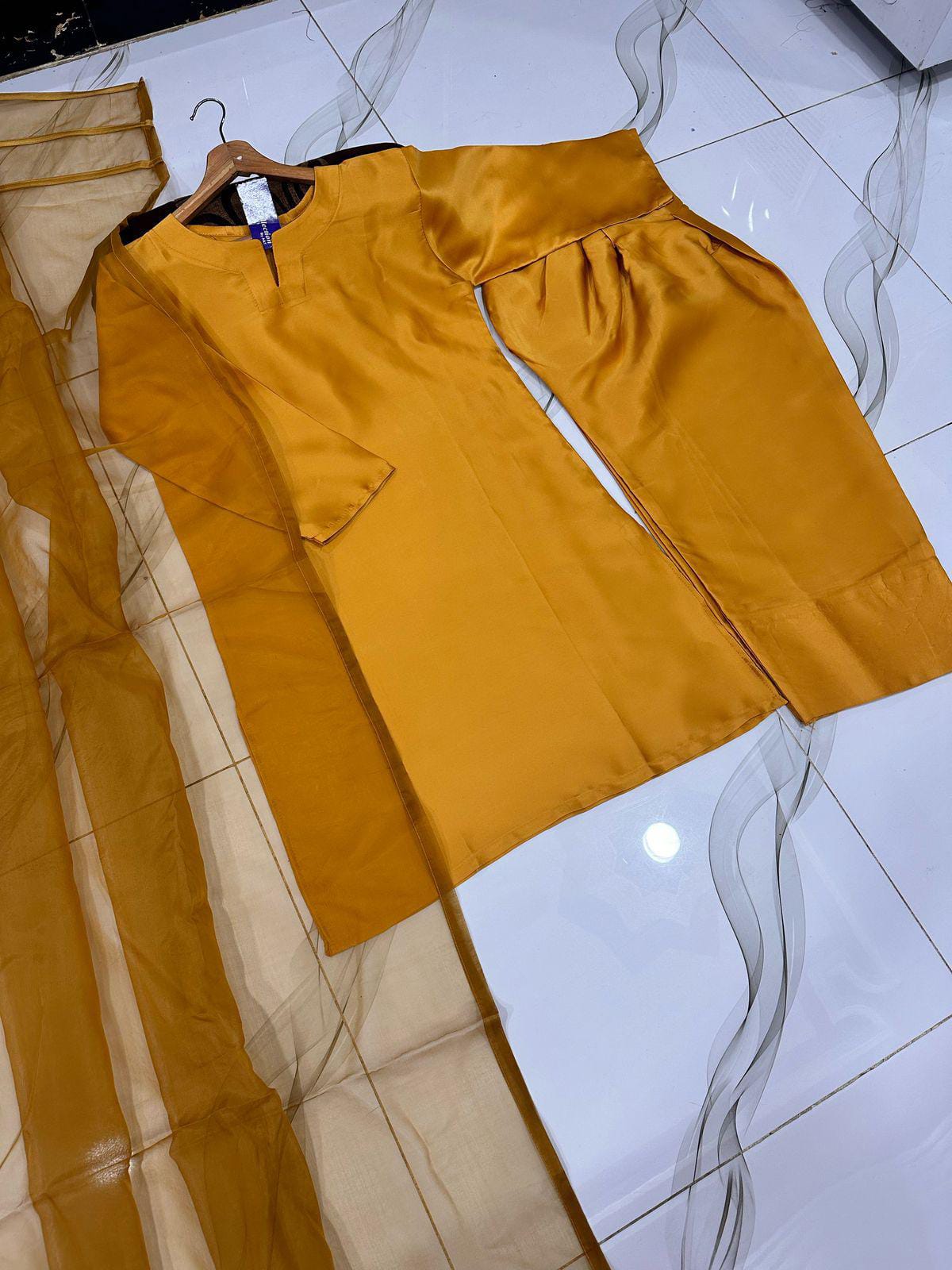 3Pcs Farshi Shalwar Suit