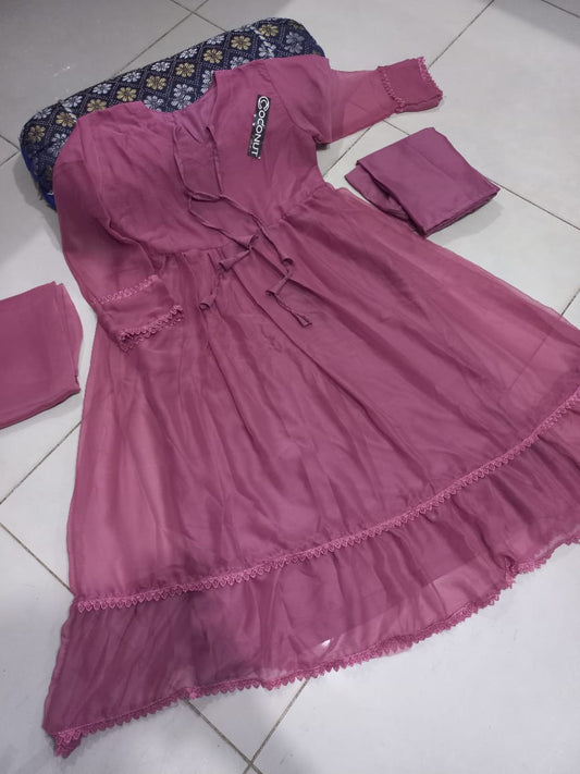 3Pcs Flare Maxi