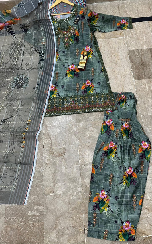 3Pcs Floral Collection