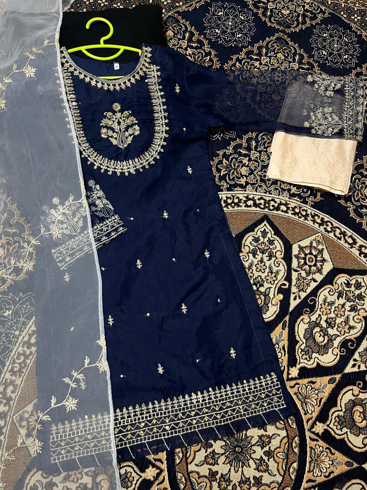 3Pcs Kids Handwork Suit