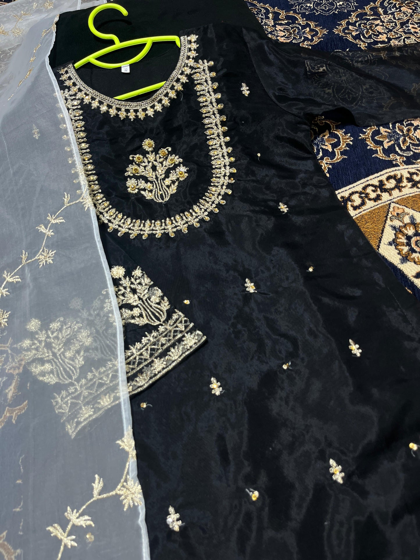 3Pcs Kids Handwork Suit