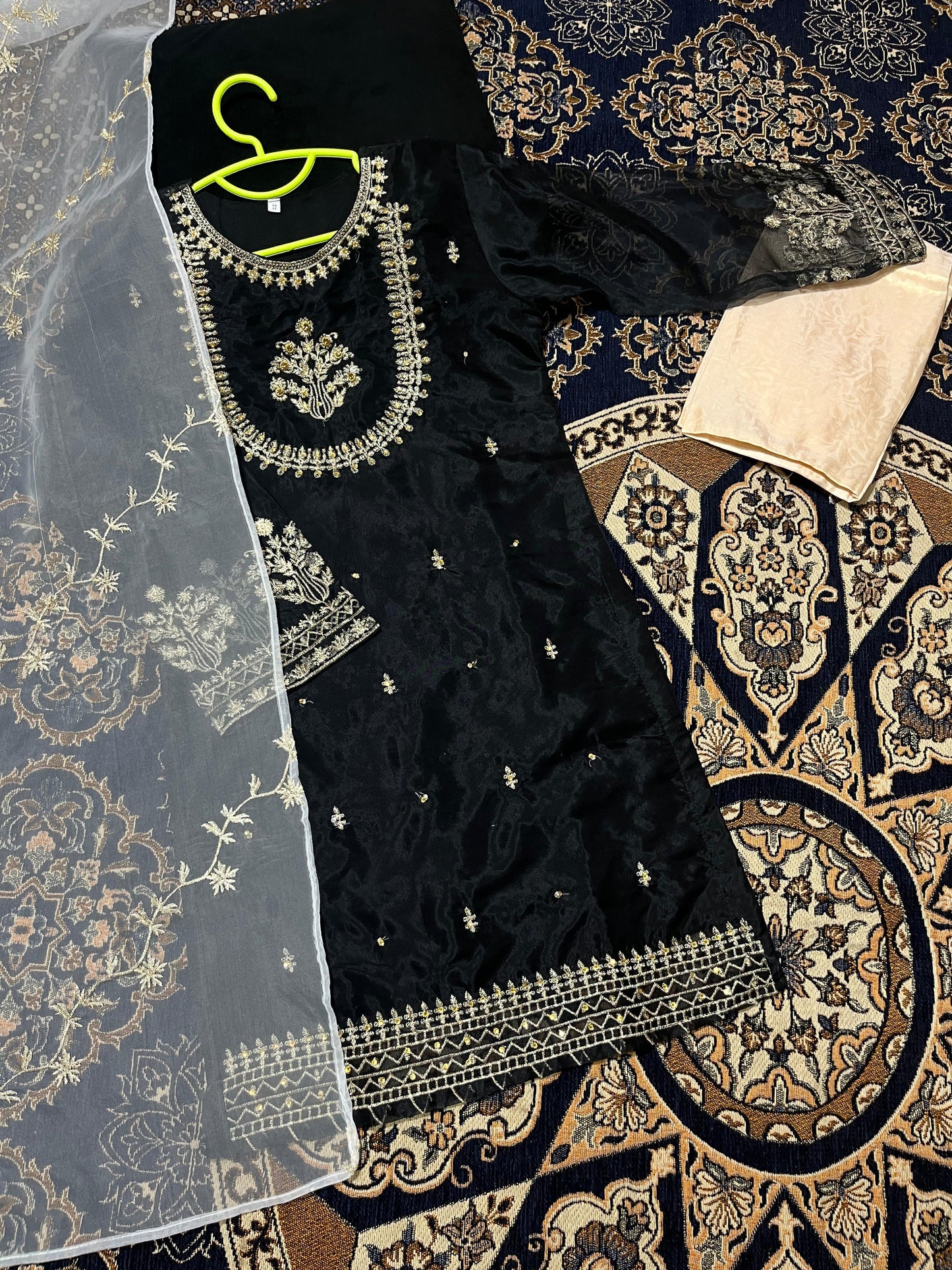 3Pcs Kids Handwork Suit