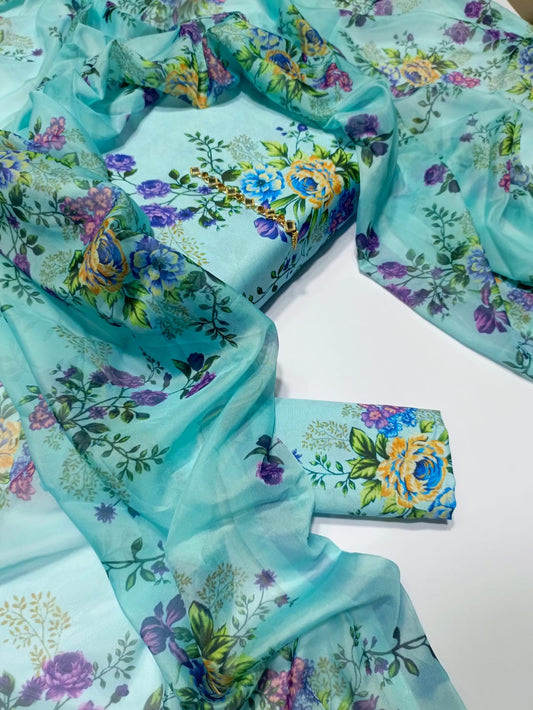 3Pcs Silky Suit