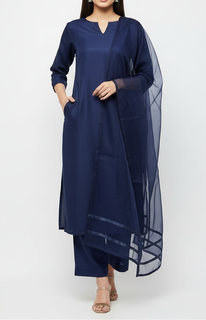 3Pcs Farshi Shalwar Suit