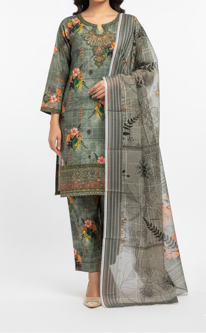 3Pcs Floral Collection