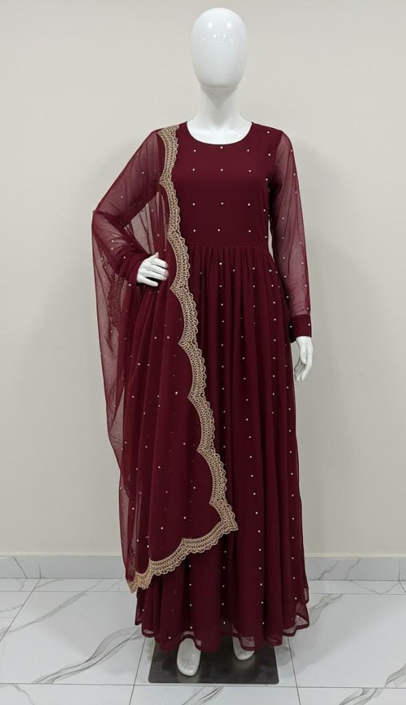 3Pcs Long Flare Maxi