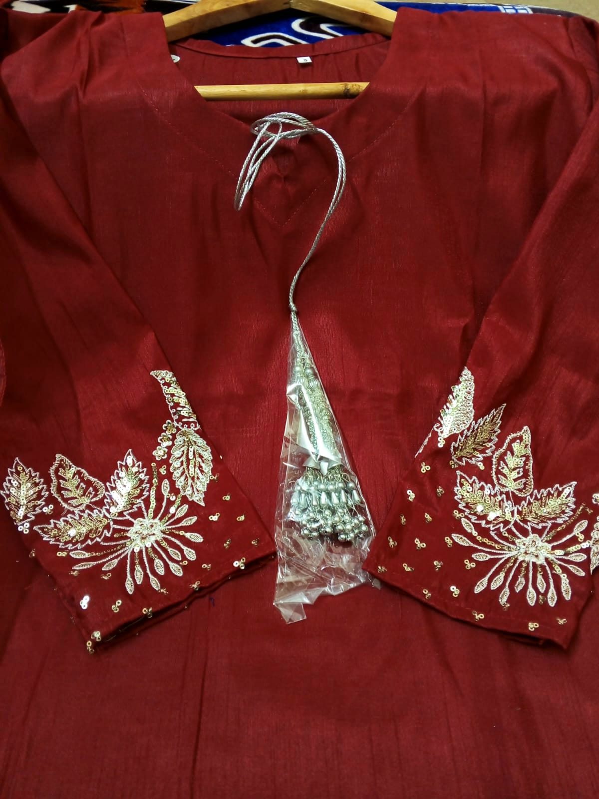 3 Piece Embroidered Suit